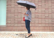 画像7: メンズ　折りたたみ傘　60cm  雨晴兼用　耐風骨 (7)