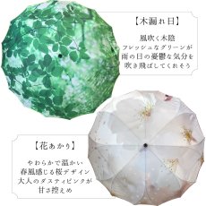 画像15:   絵画のような傘 damonde  サクラ骨 シームレス 60cm  (15)