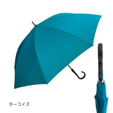 画像12: しずくボタン 雨傘 耐風骨 裏返っても戻る 長傘  ジャンプ ワンタッチ グラスファイバー  強風に強い 傘 親骨60cm 8本骨   Z骨 無地　 (12)