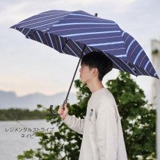画像3: 大判 75cm 耐風骨 クラスファイバー 長傘 (3)