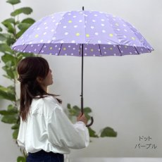 画像6: レディース ５８cm １６本骨傘 (6)