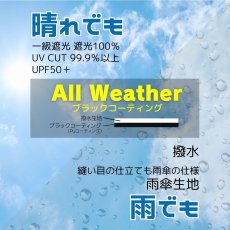 画像2: メンズ 　雨晴兼用　折りたたみ傘　60cm 　耐風骨 (2)