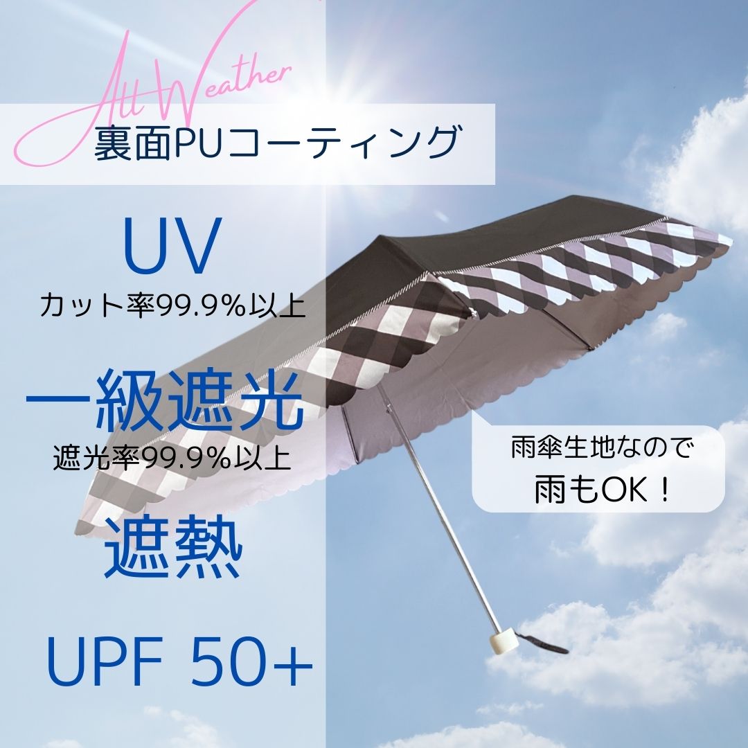 レディース 雨晴兼用 折りたたみ傘 55cm 耐風設計骨 レディース 雨晴兼用 折りたたみ傘 55cm 耐風設計骨